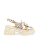 дамски бежови сандали | www.orso-store.com