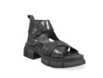 дамски сандали в черен графит | www.orso-store.com