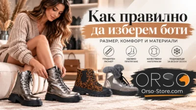 Дамски боти размер, ширина, комфорт и материали | orso-store.com