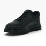 мъжки кецове от естествена кожа в черен цвят | orso-store.com